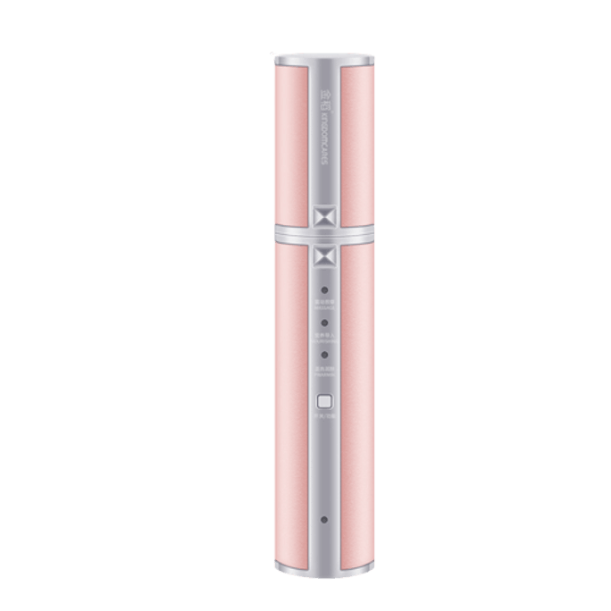 Massage pen vibration heat eye and lip massager pink