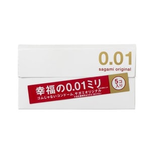 Original 001 Ultra Thin 0.01mm Condom 5Pcs