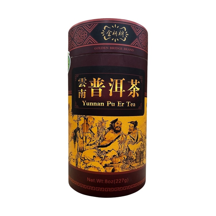 金桥牌GOLDEN BRIDGE 金桥牌GOLDED BRIDGE 金桥牌云南普洱茶227克- 亚米