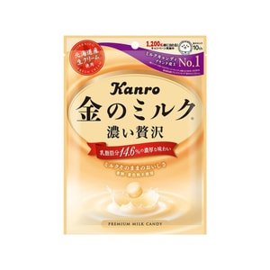 【日本直郵】Kanro甘樂 黃金奶糖香濃牛奶味 80g