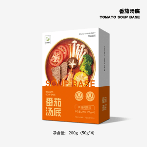 Hot pot seasoning base soup 50g * 4 packs per box