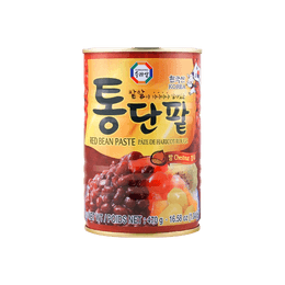韓國SURASANG 甜點專供 罐裝紅豆沙 (自備拉環 無需開罐器) 470g