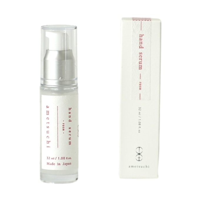 日本 ametsuchi 玫瑰香手部精華 32ml