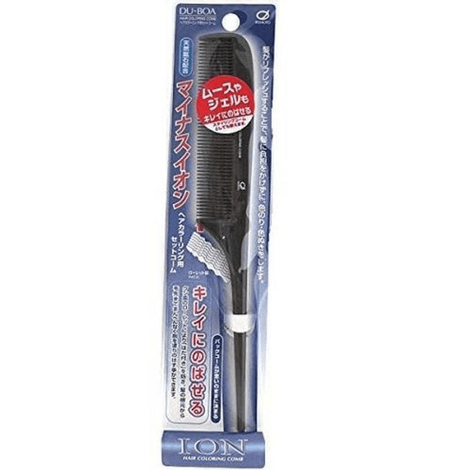 【日本直邮】 日本 ACCENTIAL 折叠尖尾梳 1件 打毛造型梳子挑发分区梳密齿不伤发便携式