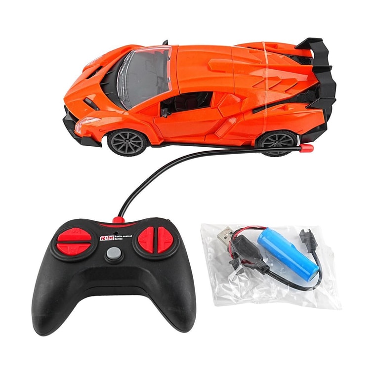 Remote Control Car Lamborghini Simulation Three-Door 1:16 Orange 8