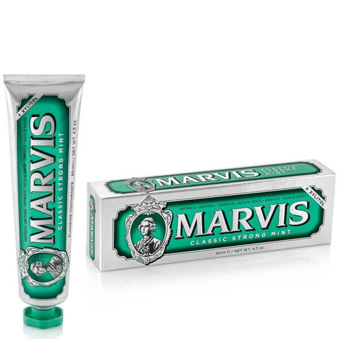 義大利 Marvis 瑪爾仕 綠色強效薄荷口味牙膏 - 85ml