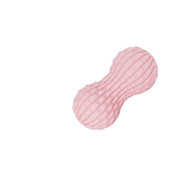 Peanut Ball Fascia Ball Cervical Spine Relaxation Deep Yoga Foot Massage Ball Cherry Blossom Powder 6.85*13.92cm*1