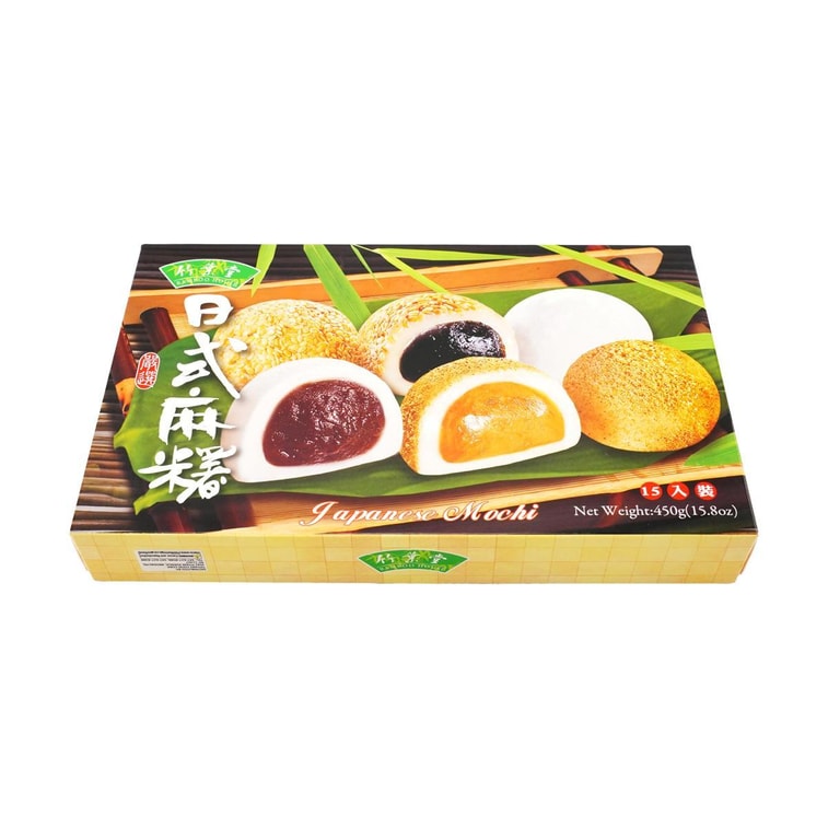 일본식 모찌, 팥 & 땅콩 & 참깨 맛, 440g 4