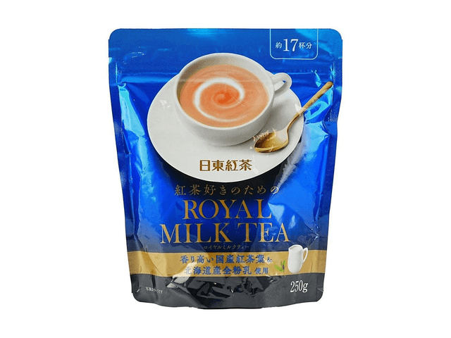 ミルクティー817。 日本直送：NITTOH ロイヤルミルクティーパウダー（250g） - 17杯