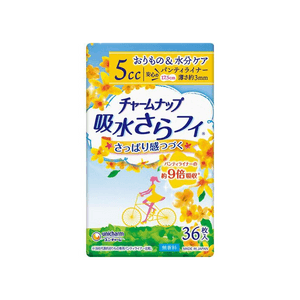 Charm Nap Absorbent Sarafi Light Use No Wings [5cc 17.5cm (36 sheet)]