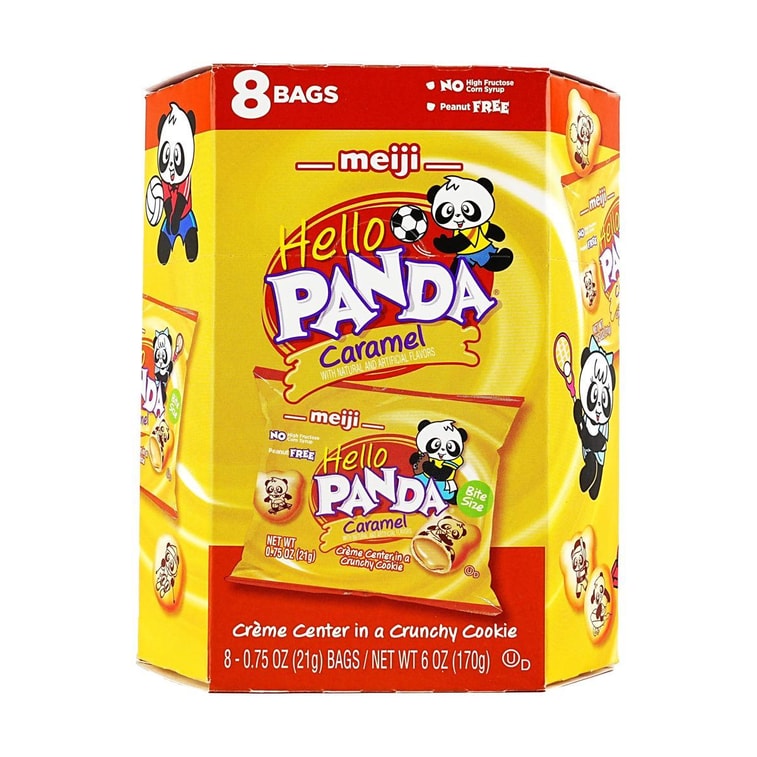 Hello Panda Biscuit Caramel Flavor,9.10 oz 3
