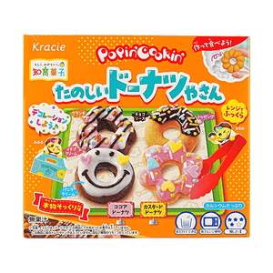 Popin' Cookin' Fun Donut Shop DIY Edible Dessert Kit 0.9oz【Parent-Child Interaction】【Just Add Water】【Microwave Required】