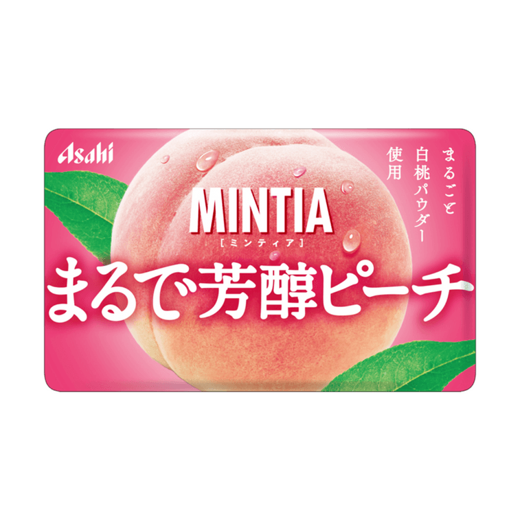 Mintia Mints White Peach Flavor 50 Tablets 0