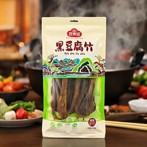 Black Bean Yuba, 7.05 oz 【For Hot Pot, Cold Dishes, And Stir-Frying】