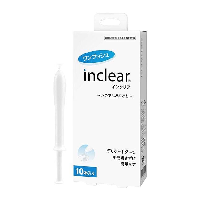 日本 hanamisui INCLEAR INNER感 女性私密 護理凝膠 抑菌潔陰止癢去除異味 1.7g*10支裝