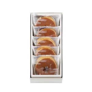 【日本直郵】 日本 宗家 源吉兆庵 傳統與菓子老鋪 津彌 紅豆沙銅鑼燒 5枚裝