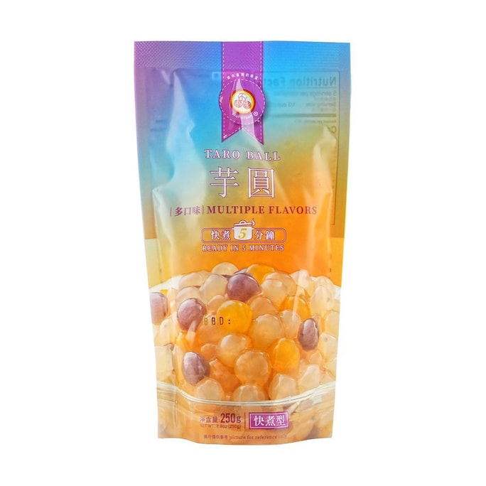 Glutinous Taro Balls, 8.82 oz