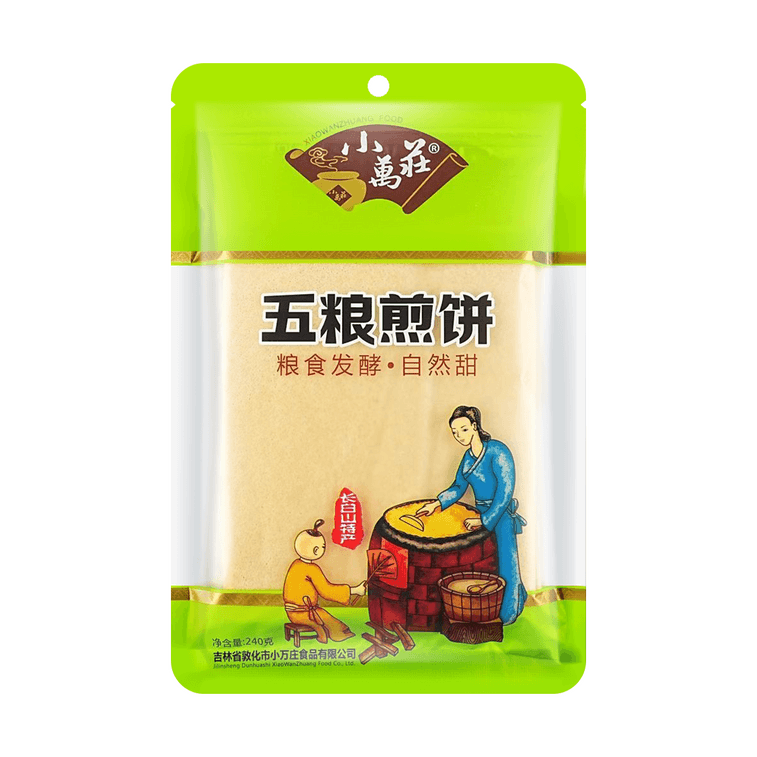 【东北早餐组合】虎邦辣酱 东北鸡蛋风味拌饭酱 200g+小万庄 五粮煎饼 240g 7