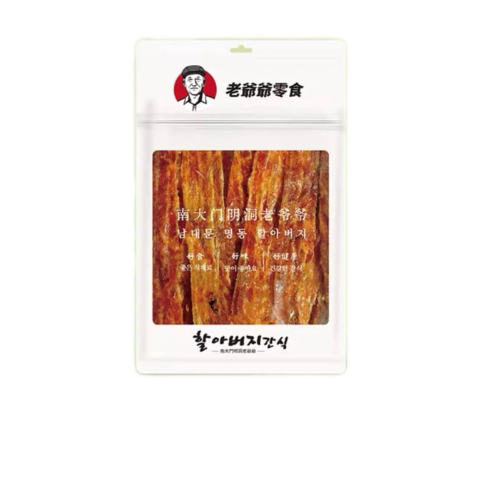 [중국 직송] 남대문 명동 할아버지 매운 안강 생선스틱 80g*1봉