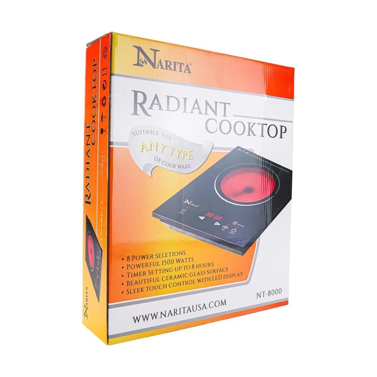 Electronic  Radiant Cooktop  Model #NT-8000 9
