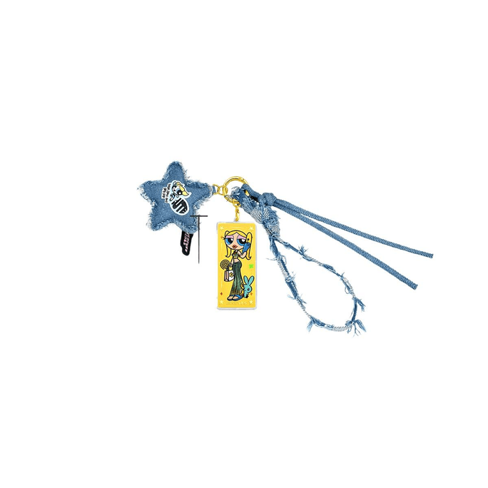 Zhou Dafu's Monologue: Feitian Little Policewoman Flower Bubble, Wool, Cowboy Gold Pendant Bubble 8.7*3.9 Cm