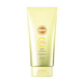 日本KOSE高丝 复合维生素防晒精华乳 SPF50+ / PA++++ 80g 面部&全身 防晒伤瑕疵粗糙 保湿水润修复 抗老抗氧防水 轻盈不粘腻 无需卸妆
