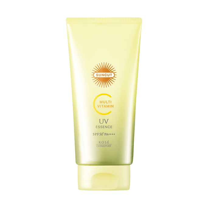 SUNCUT R Multi-Vitamin UV Essence, SPF50+ / PA++++, Sunscreen, 2.82oz. - Face & Body | Hydrating & RepairingAnti-Aging