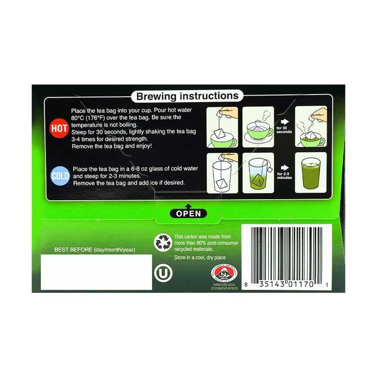 日本ITO EN伊藤园 日式传统抹茶绿茶茶包 20包 30g【0糖0添加】 8