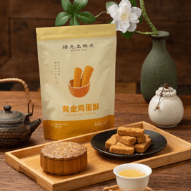 杨先生糕点 黄金鸡蛋酥 108g【配料干净】【浓郁蛋香 酥松香脆】【衢州特色糕点】