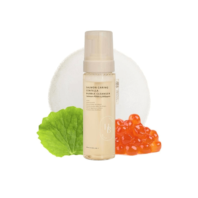 Salmon Caring Centella Bubble Cleanser 200ml