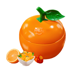 Good Luck Gift Box Orange Fruit Gummy Candy 10.58 oz