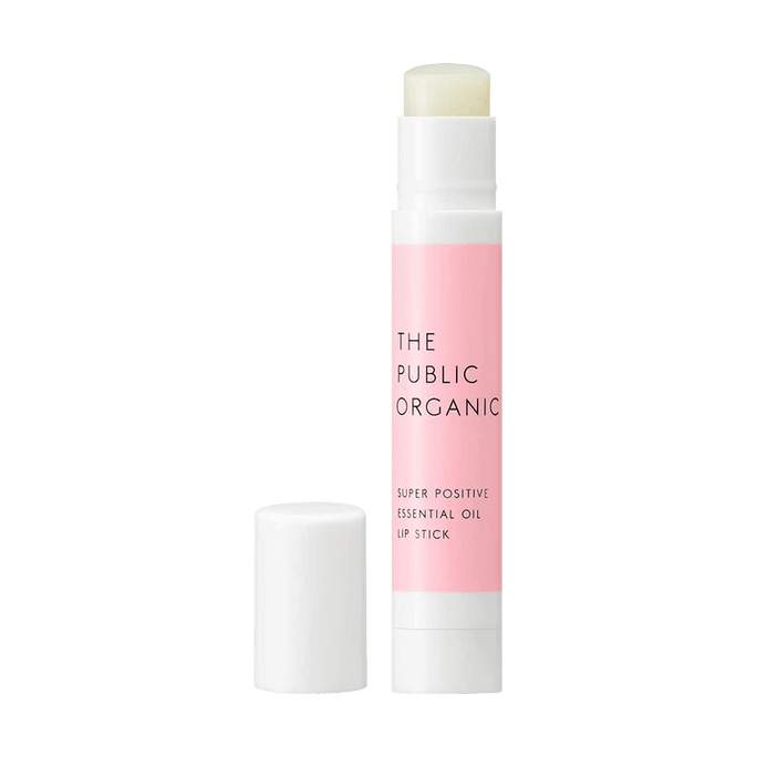Organic Moisturizing Lipstick with Essential Oil 3.3g #Super Positive Floral Wood Scent