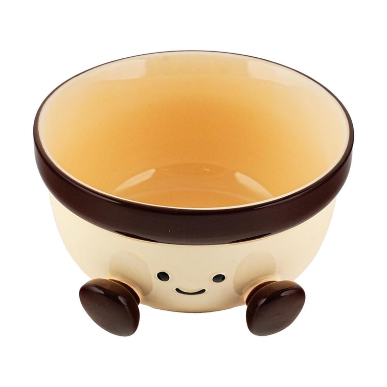 川岛屋 可可豆系列 可爱餐具jellycat面碗 15.5×8cm 4