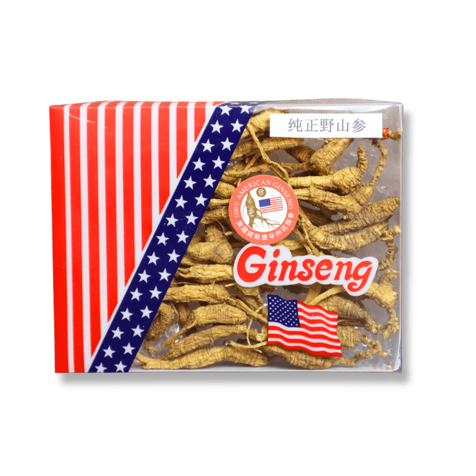 Pure Natural Wild Grown 30 years American Ginseng Energy Booster 1oz