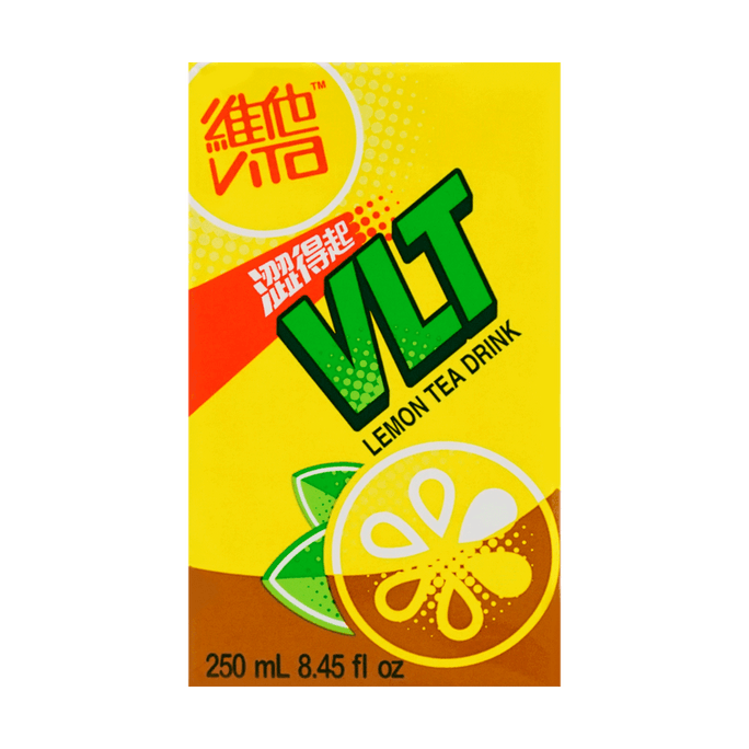 【Value Packs】VLT Lemon Tea Drink - 6 Packs* 8.45fl oz