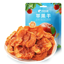 Yantai dried apples 60g no sucrose no added sweet and sour delicious original cut apple flesh candied fruit dried fruit