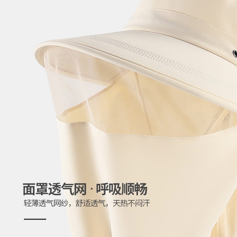 【中國直郵】 HSPM 戶外冰絲防蚊帽釣魚帽遮臉防曬透氣網紗面罩養蜂帽 粉紅色F 1個 7