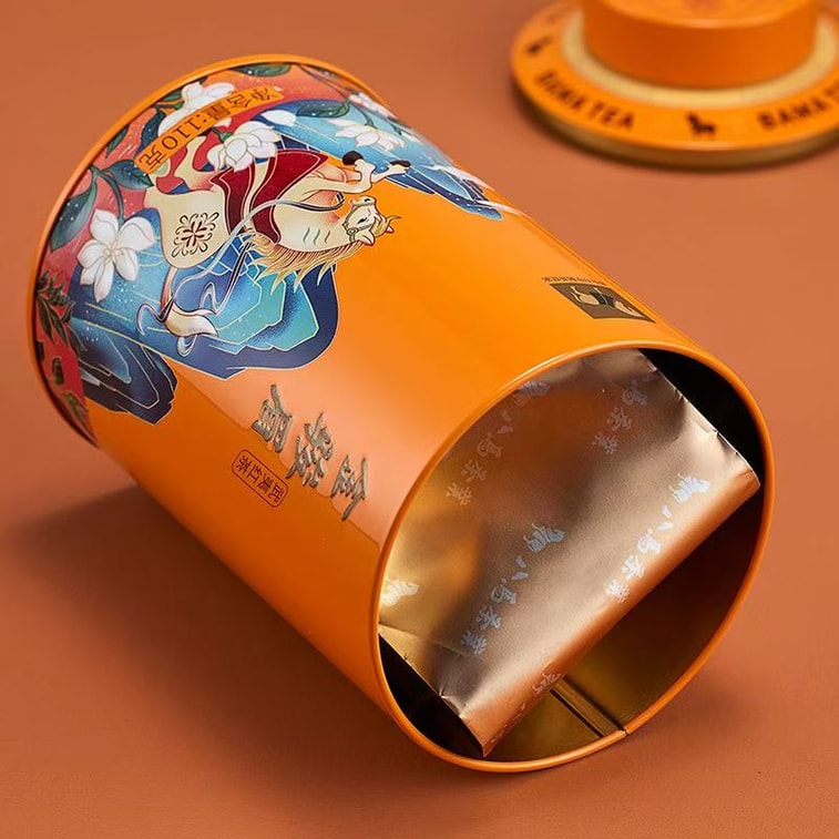 【中国直送】巴馬茶業プレミアム金君梅武夷紅茶、缶入りリーフティー、110g×1缶 6