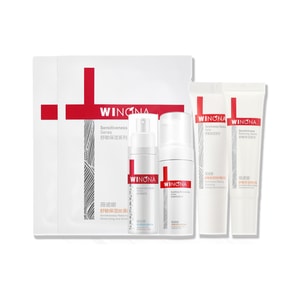 위노나 수딩 & 모이스처라이징 트래블 세트 (로션 30ml + 마스크 20ml + 폼 50ml + 에센스 5ml + 크림 10g)