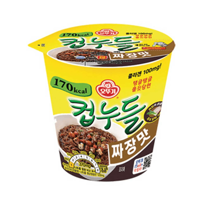 Ottogi Cup Noodle Soup Jjajang Flavor 50g