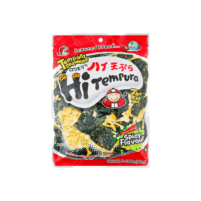 超パリパリ焼き海苔 熱々天ぷら味 40g