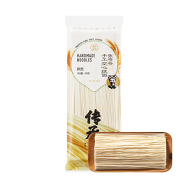 盒马 张爷爷手工空心挂面 细干面条 400g