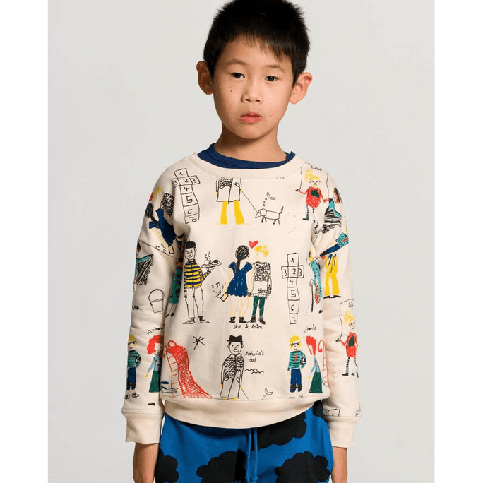 美国 MOM LOVES ME 卫衣 邻居 .11.200  5-6