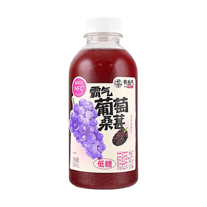 有叢氣 霸氣葡萄桑葚果汁茶 低糖果茶 500ml【NFC桑葚原漿】【鳳凰單叢鴨屎香】