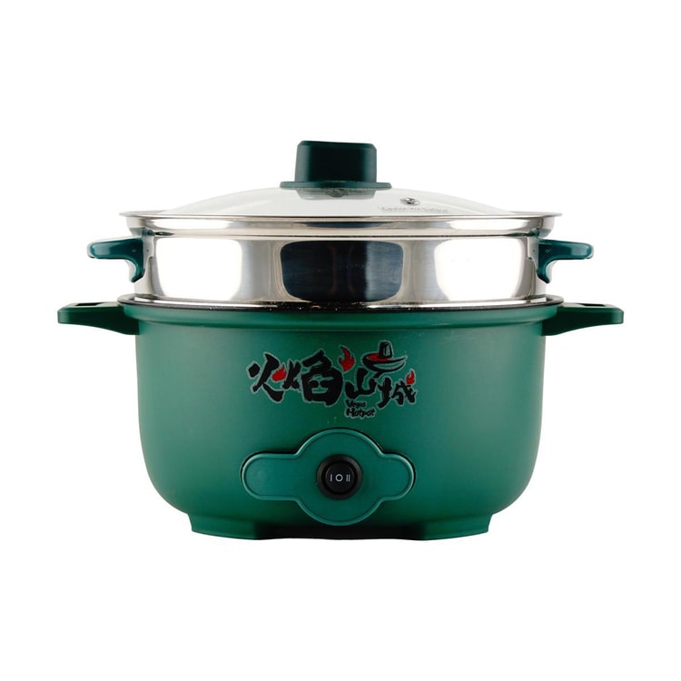 Joyoung JYF-10YM01 Mini Electric Steamer, Dual-Purpose Steaming and Cooking,  Com