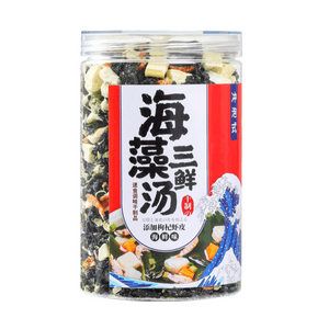 Weihai Specialty Seaweed and Dried Shrimp Instant Soup Nori Soup Mix 90g*1 Can