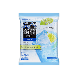 日本ORIHIRO 蒟蒻果冻 汽水味 120g