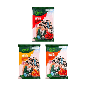 Tteokbokki - Rice Cakes, 12.69oz*3 flavors【CARATs】【SVT】【3 Flavors Combo】