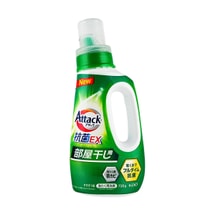 日本KAO花王 酵素EX洗衣液 室内晾干 阴干防霉 720g 草本清香