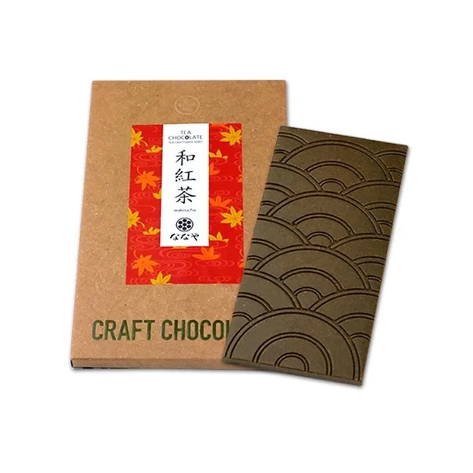 【日本直郵】日本 NANAYA 牛奶紅茶巧克力50g